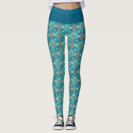 Wintersneeuwvlokken Leggings