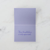 Wintersneeuwvlotten over Rocks bedankt Kaart (Binnen)