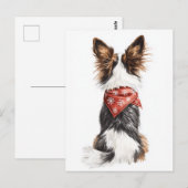 wintersnorharen briefkaart (Voorkant / Achterkant)