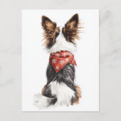 wintersnorharen briefkaart (Voorkant)