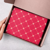 Wintersnowflake feestelijke kerstFeestdagen Modern Tissuepapier