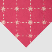 Wintersnowflake feestelijke kerstFeestdagen Modern Tissuepapier (Detail)