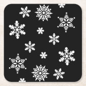 WINTERSNOWFLAKES KARTONNEN ONDERZETTERS (Voorkant)