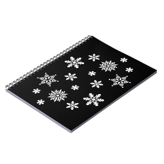 WINTERSNOWFLAKES NOTITIEBOEK (Linkerzijde)