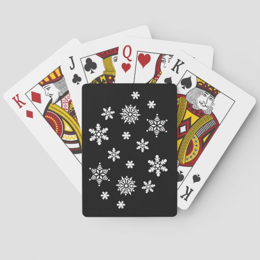 WINTERSNOWFLAKES POKERKAARTEN (Achterkant)