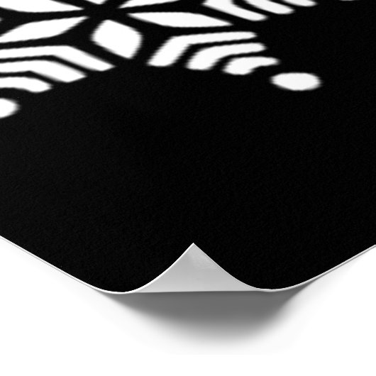 WINTERSNOWFLAKES POSTER (Hoek)