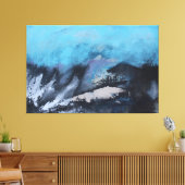 Wintersolitude Canvas Afdruk (Insitu (Woonkamer))