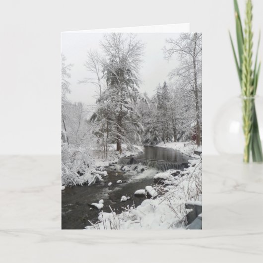 Wintersolstice-Kaarten Feestdagen Kaart (Voorkant)