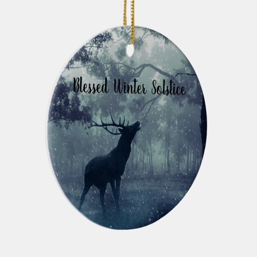 wintersolstice keramisch ornament (Rechts)