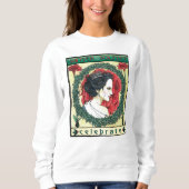 Wintersolstice kerstvrouwtjes sweatshirt (Voorkant)