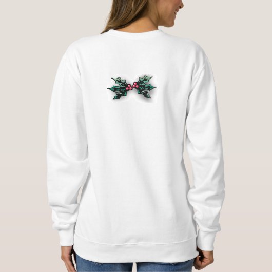 Wintersolstice kerstvrouwtjes sweatshirt (Achterkant)