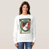 Wintersolstice kerstvrouwtjes sweatshirt (Voorkant volledig)