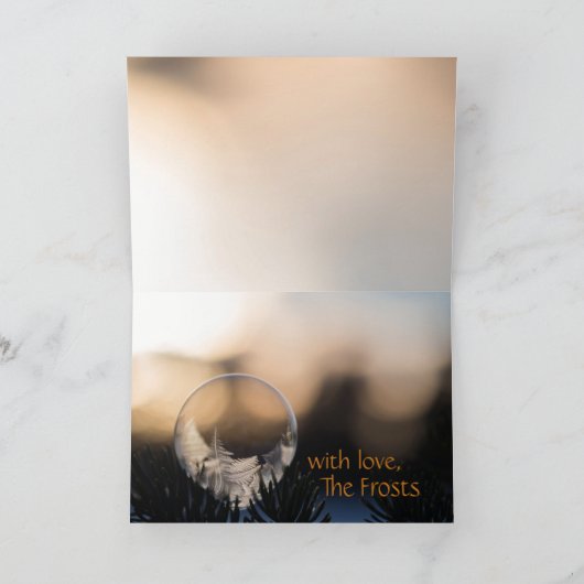 Wintersolstice Langste dag terugkeer naar licht wi Feestdagen Kaart (Binnen)