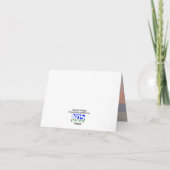 Wintersolstice Langste dag terugkeer naar licht wi Feestdagen Kaart (Achterkant)