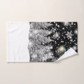Wintersolstitie Sneeuwval Handdoek (Handdoek)