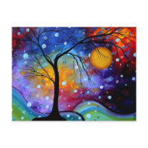 Wintersparkle-cirkel van het MADART-schilderen van