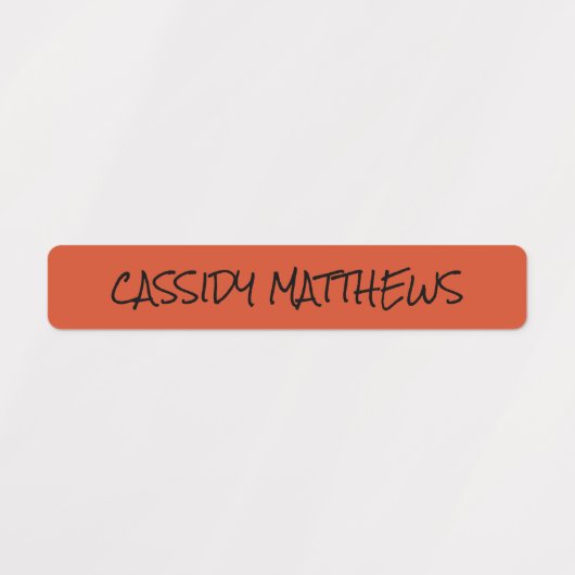 Winterspecerijkleur Gecodeerde Pennen Naam Waterdi Labels (Design 1)