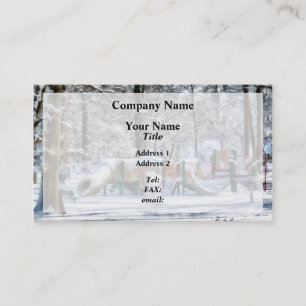 Winterspeelplaats Visitekaartje