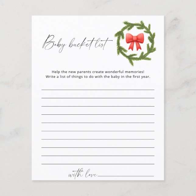 Winterspel met Baby (Voorkant)