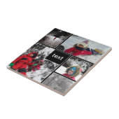 Winterspelen kinder spellen sneeuwpasbare tekst pe tegeltje (Zijkant)