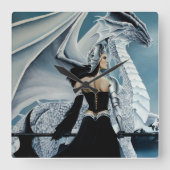 Winterspelen Vierkante Klok (Voorkant)