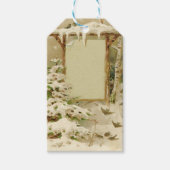  winterspier voegt tekst toe cadeaulabel (Voorkant)