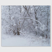 Winterspoelpapier Cadeaupapier (Vlak)