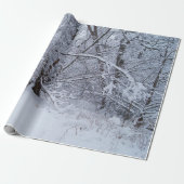 Winterspoelpapier Cadeaupapier (Uitgerold)