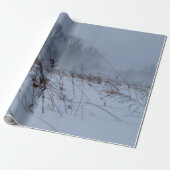 Winterspoelpapier Cadeaupapier (Uitgerold)