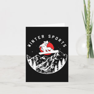 Wintersport Extreme Snowboarder Mountains Downhi Kaart