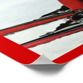 Wintersport, Frankrijk, Savoie, Megeve Poster (Hoek)