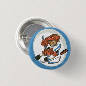 Wintersport Hockey Flair Button (Voorkant /achterkant)