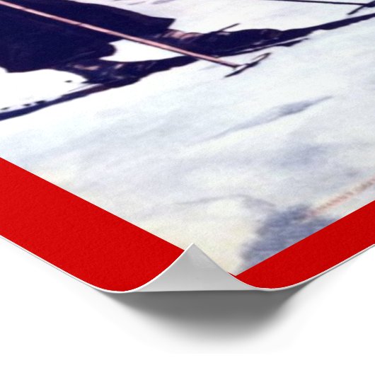  wintersport in Finland Poster (Hoek)