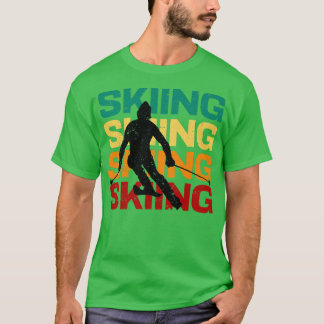  wintersport in het sneeuwbalcircuit t-shirt