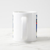 Wintersport in Yosemite Poster Yosemite, CA Grote Koffiekop (Achterkant)