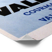 wintersport Italiaanse Alpen reizen Poster (Hoek)