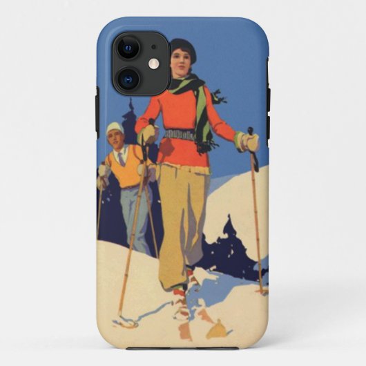 Wintersport - Op de piste Case-Mate iPhone Case (Achterkant)