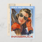  wintersport, Ski Austria, Innsbruck Briefkaart (Voorkant / Achterkant)