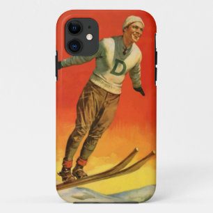 Wintersport - Ski jumper Case-Mate iPhone Case