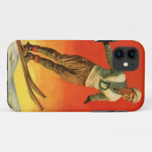 Wintersport - Ski jumper Case-Mate iPhone Case (Achterkant (horizontaal))