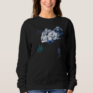 Wintersport Skiing Snow Scene Ski Resort Trui