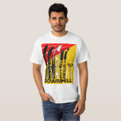 Wintersport Snowblade T-Shirt (Voorkant volledig)