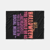 Wintersport - Snowboard Snowboarder Fleece Deken (Voorkant (Horizontaal))