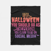 Wintersport - Snowboard Snowboarder Fleece Deken (Voorkant)