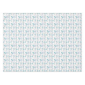 Wintersport Vakantie Fun Pattern Tafelkleed (Voorkant (Horizontaal))