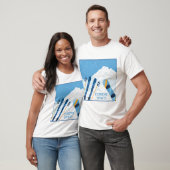 Wintersporten Extreem T-shirt (Unisex)