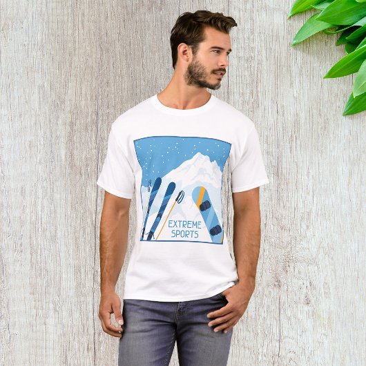 Wintersporten Extreem T-shirt