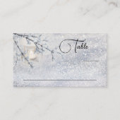 wintersportkaart voor sneeuwbaltrek plaatskaartje (Voorkant)