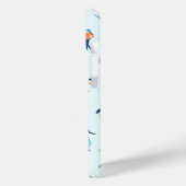 Wintersportpatroon Case-Mate iPhone Case (Achterkant / Links)