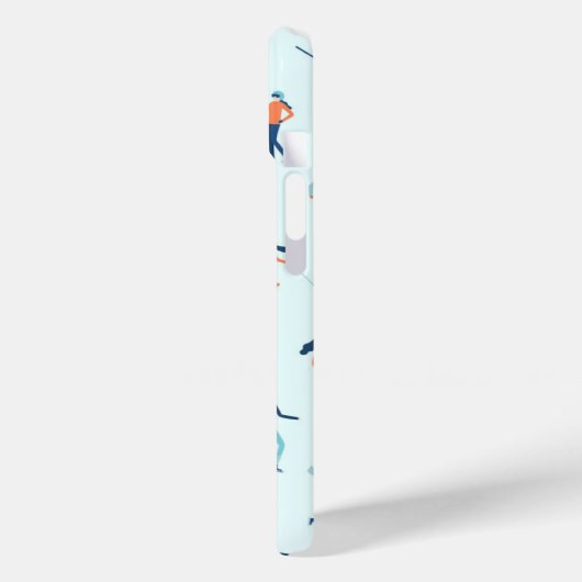 Wintersportpatroon Case-Mate iPhone Case (Achterkant / Links)